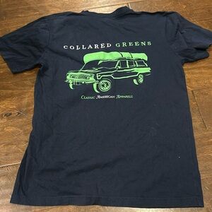 Collared greens size medium tee